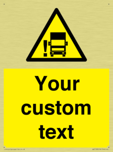 Custom warning blindspot